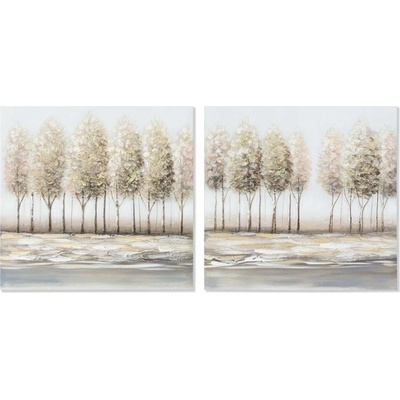 Obraz na plátně "STROMY" 60x3x60/2dr.
