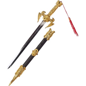 Carnival toys Plastový středověký meč s pochvou