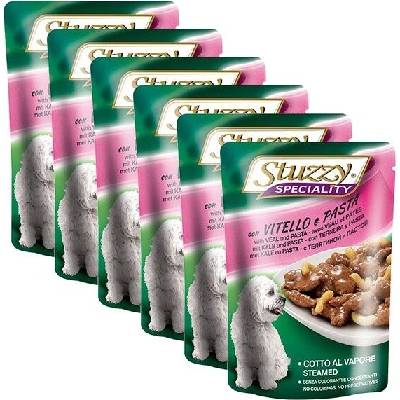 Stuzzy Speciality Adult telecí s těstovinou 6 x 100 g