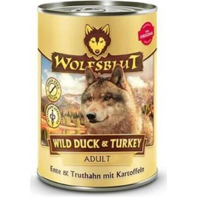 Wolfsblut Wild Duck & Turkey Adult kačica a morka 395 g