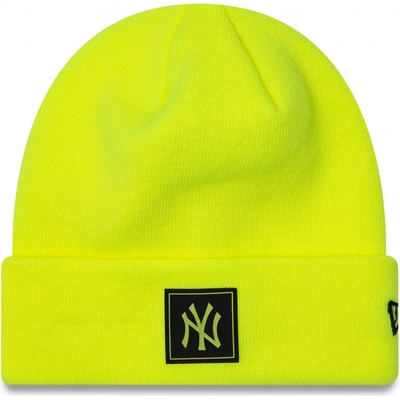 New Era MLB Neon Team Cuff Beanie New York Yankees žltá 60292629
