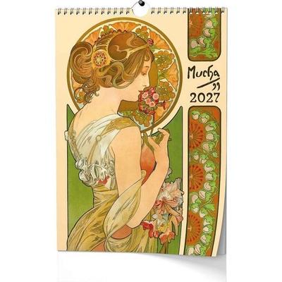 Baloušek nástěnný Alfons Mucha 32 × 45 cm 2027