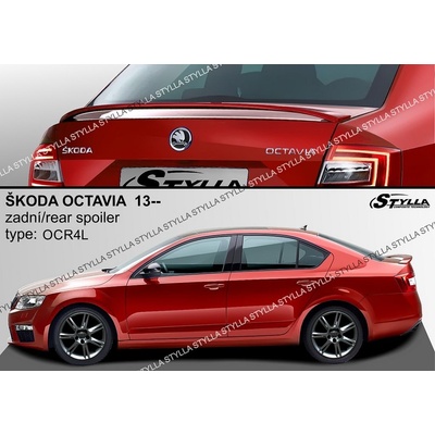 Spoiler zadných dverí horný Škoda Octavia III 2012