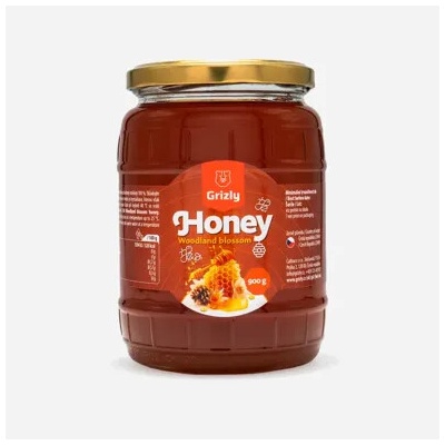 Grizly Med včelí květový smíšený lesní český 900 g