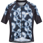 CafÉ du cycliste Мъжка фланелка с къс ръкав за колоездене CAFÉ DU CYCLISTE Angeline Cycling jersey - Supersonic Horizon Grey - размер XL (056-4289-0214)