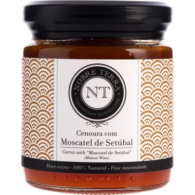 Nobre Terra Mrkva s portugalským dezertným vínom Moscatel de Setúbal DOP extra džem 250 g