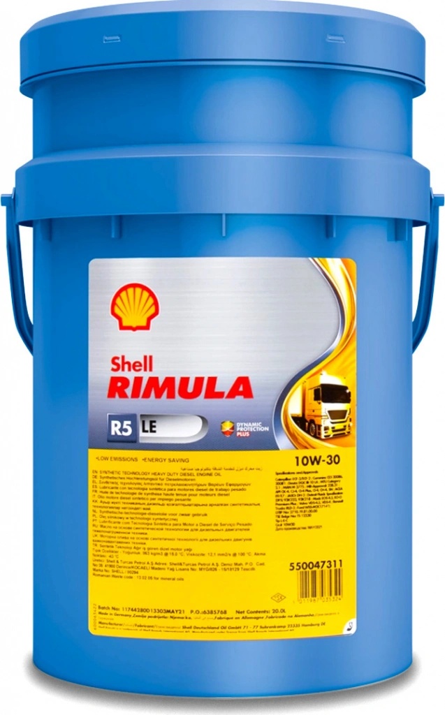 Shell Rimula R5 LE 10W-30 20 l od 2 590 Kč - Heureka.cz