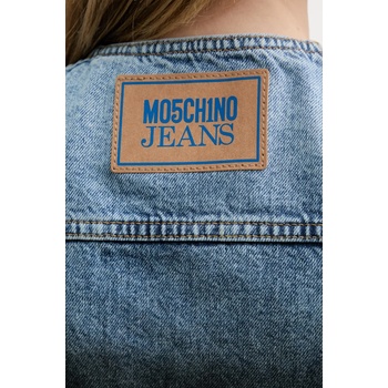 Moschino Jeans Дънков елек Moschino Jeans в синьо с едно копче 1002 3719 (1002.3719)
