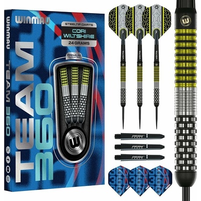 Winmau Team 360 Cori Wiltshire 90% 24g steel