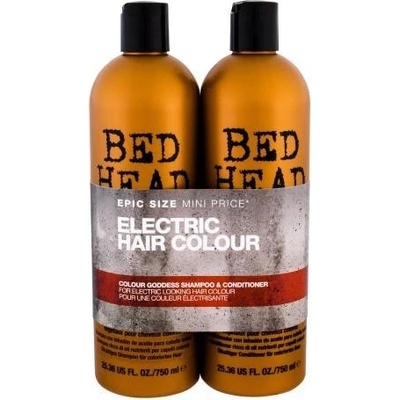 Tigi Bed Head Colour Goddess darčekový set šampón 750 ml + kondicionér 750 ml