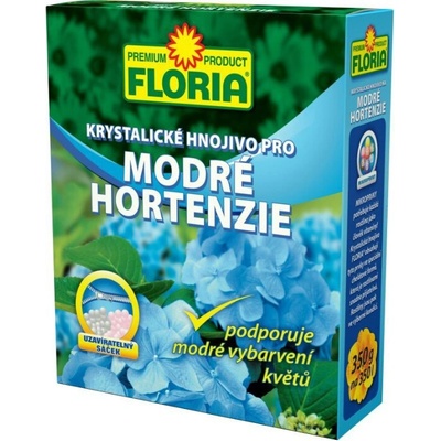 FLORIA Kryštalické hnojivo MODRÉ HORTENZIE 350g