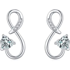 Silenti Jewelry Сребърни обеци "Издръжливост