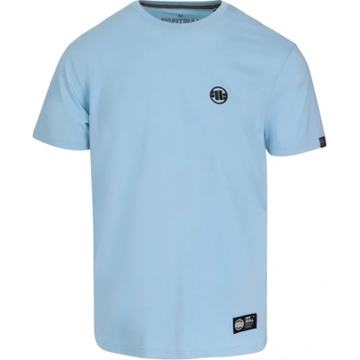 PitBull West Coast tričko pánske small logo 170 light blue