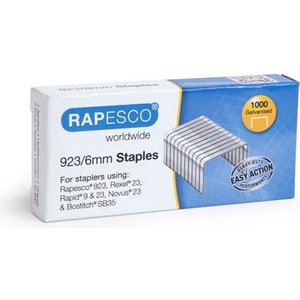 Rapesco Скоби, здрави, 23/6, поцинковани, rapesco 1235 (1235)