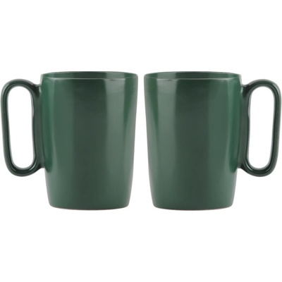 VIALLI DESIGN 2 keramických hrnků zelená Fuori 30039 250 ml