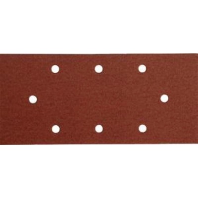 Extol premium Brúsny papier na suchý zips 10ks, 8 otvorov, 93x190mm, P80