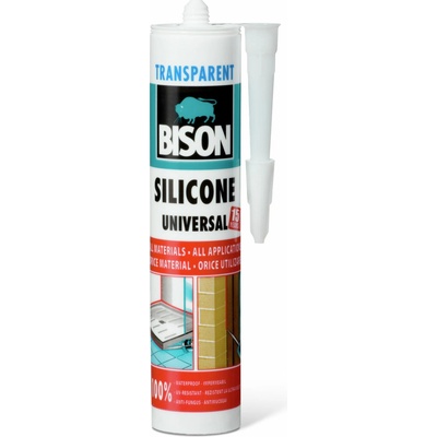 Bison univerzálny silikón, transparentný, 280 ml