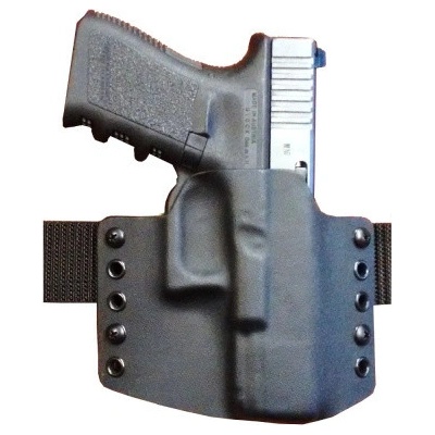 RH Holsters kydex Glock 19 pravé bez swtg černá