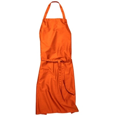 Workwear Verona 90 Dlouhá zástěra s laclem 00131-01 Orange