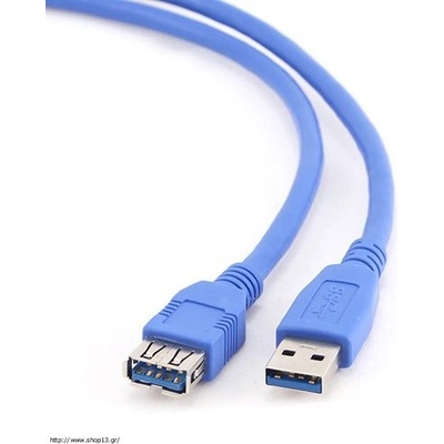 Cablexpert CCP-USB3-AMAF-6 USB 3.0, prodlužovací A-A M/F, 1,8m, modrý