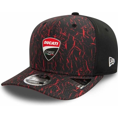 DUCATI NEW ERA AOP 9Fifty Flexfit black/red
