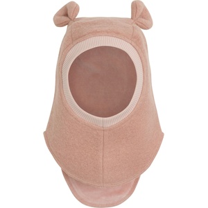 Huttelihut Детска зимна шапка (beanie) Huttelihut Kid's Balaclava Ears Wool Balaclava - Rose Melange - размер 50 cm (904-5552-1012)