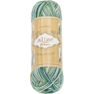 Bellatex Příze ARTISAN 100g / 420 m Zelená