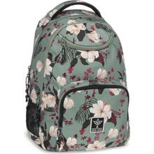 Ars Una batoh Flowery zelená