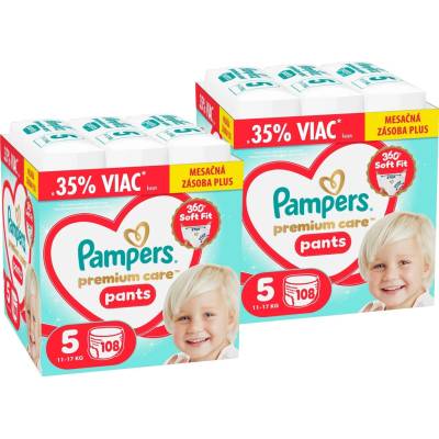Pampers Premium Care 5 216 ks