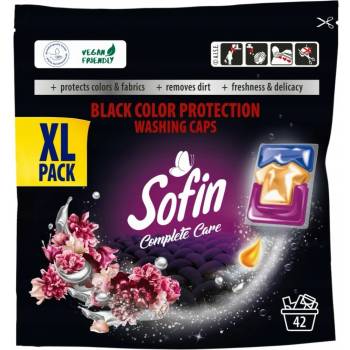 Sofin Kapsule na tmavú bielizeň Black Ochrana farieb XL 42 PD