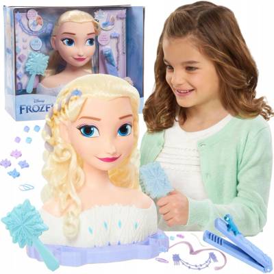 Just Play Tréninková hlava Ledové Království Elsa