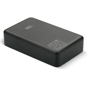 everActive EB-22QB външна батерия 20000mAh, 1xUSB, 2xUSB-C, 20W, QC4+, LCD, черен (EB-22QB)