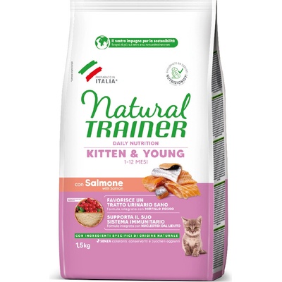 Trainer Natural Cat Kitten losos 1,5 kg