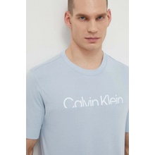 Calvin Klein Tričko Performance s potiskem 00GMS4K190 modrá