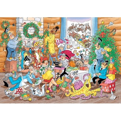 Jumbo - Puzzle Jan Van Haasteren: Woolly Christmas - 500 piese