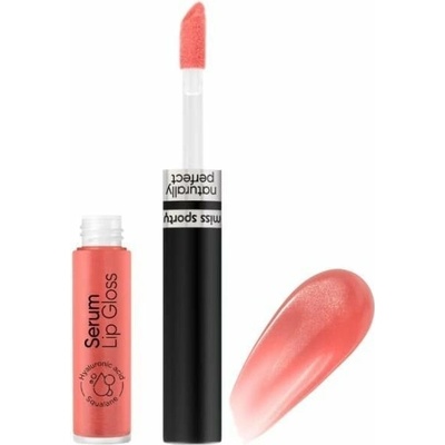 Miss Sporty Naturally Perfect Serum 50 Peachy Pink lesk na pery 2,3 ml