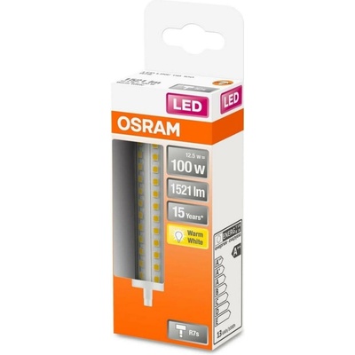 Osram LED žárovka Line, 12,5 W, 1521 lm, teplá bílá, R7s LED STAR LINE 118 CL 100 NON-DIM