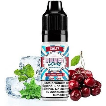 Image 1 of Dinner Lady Salts Cherry Menthol 10ml