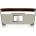WoodWick Fireplace Fireside ароматна свещ с дървен фитил (hearthwick) 453 гр