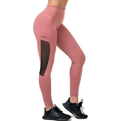 Nebbia High Waist Mesh Leggings 573 růžové
