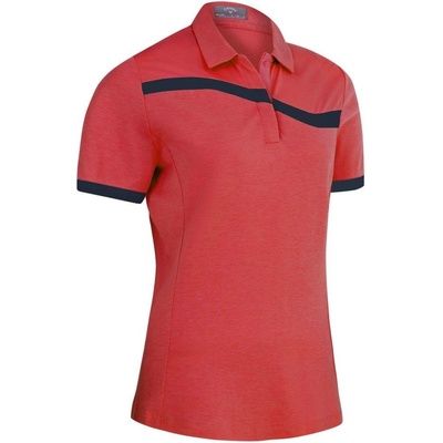 Callaway Dámska polokošeľa Golf COLOURBLOCK ružová