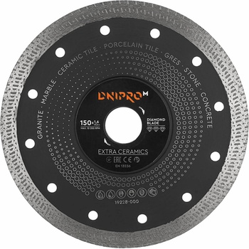 Dnipro-M Extra diamantový kotouč 150 22,2 mm 19228000
