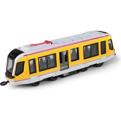 Rappa Метална трамвай жълта 20 см