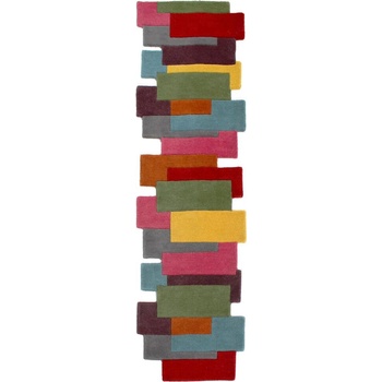 Flair Rugs Abstract Collage Multi Vícebarevná
