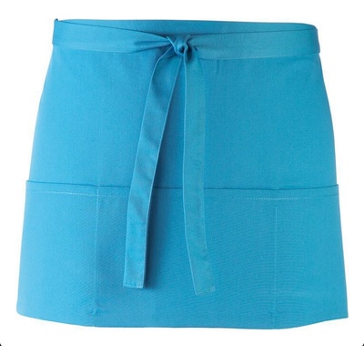 Cotton Classics Zástěra Colours barová tyrkysová