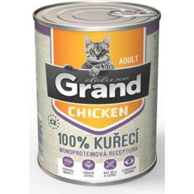 Grand kočka deluxe 100% drůbeží 400 g