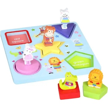 Orange Tree Toys Дървен пъзел Orange Tree Toys - Животни (OTT20164)