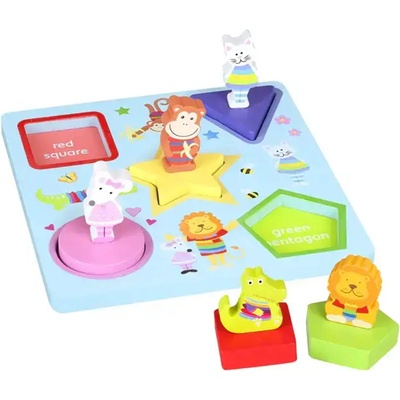 Orange Tree Toys Дървен пъзел Orange Tree Toys - Животни (OTT20164)