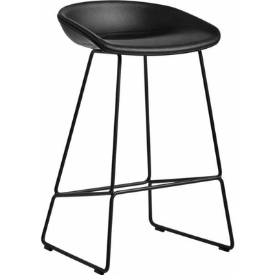 Hay Aas 39 Low Black Powder Coated Steel Sierra leather SI1001