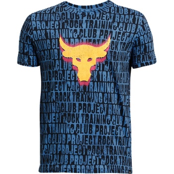 Under Armour Тениска Under Armour Project Rock BB Printed Tee 1382632-444 Размер YSM